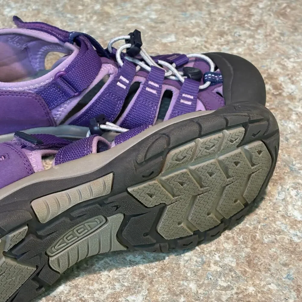 Keen Children's Purple Lavender Newport H2 Hiking Outdoor Water Shoes Size 5